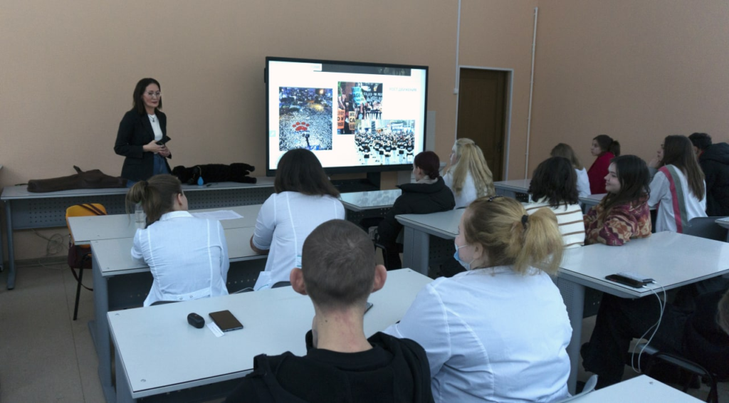 Просвещаем студентов: провели лекции в Ветеринарной Академии и Политехе Санкт-Петербурга